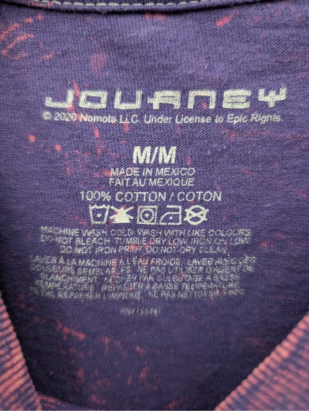 Vintage Style Journey Revelation Tour tye dye T-Shirt Size medium - Picture 4 of 6